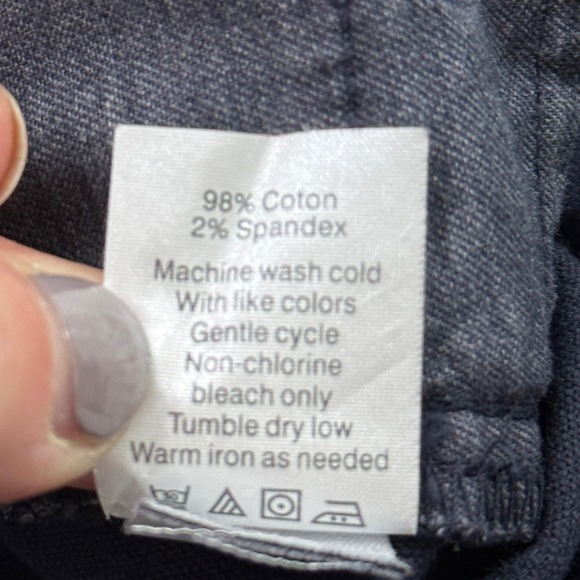 J.Crew Matchstick Corduroy Pants Womens 28 Regular Navy Blue Straight Leg 03903 - Picture 7 of 11